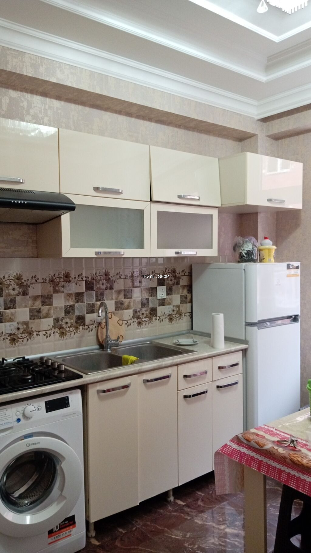 Kirayə üçün tam mebel və texnika ilə təchiz olunmuş 1 otaqlı mənzil - şəkil 2