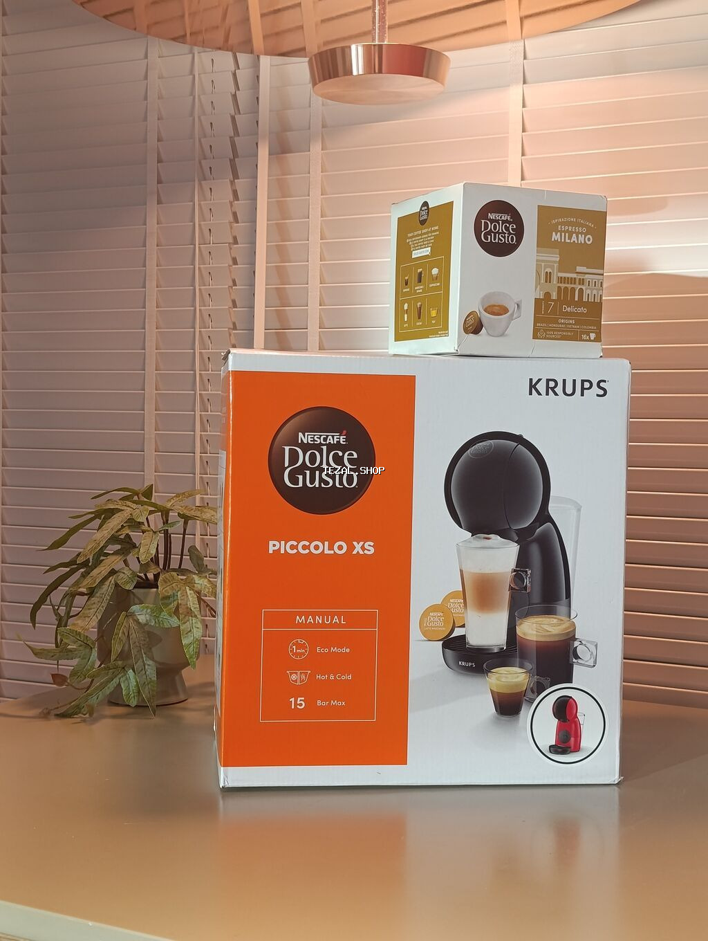 NESCAFÉ Dolce Gusto Piccolo XS (KRUPS) kapsul kofe aparatı Tamamilə