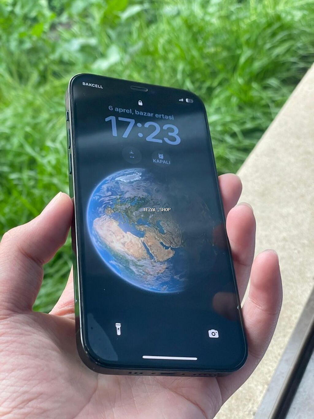 IPhone 12 Pro, 128 GB, Pacific Blue, Face ID - şəkil 3