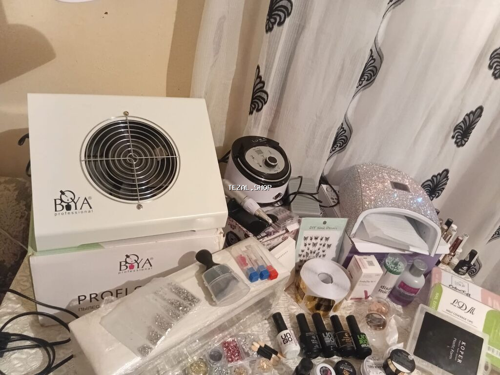 Salon üçün manikür və pedikür avadanlıqları – komplekt Peşəkar dırnaq