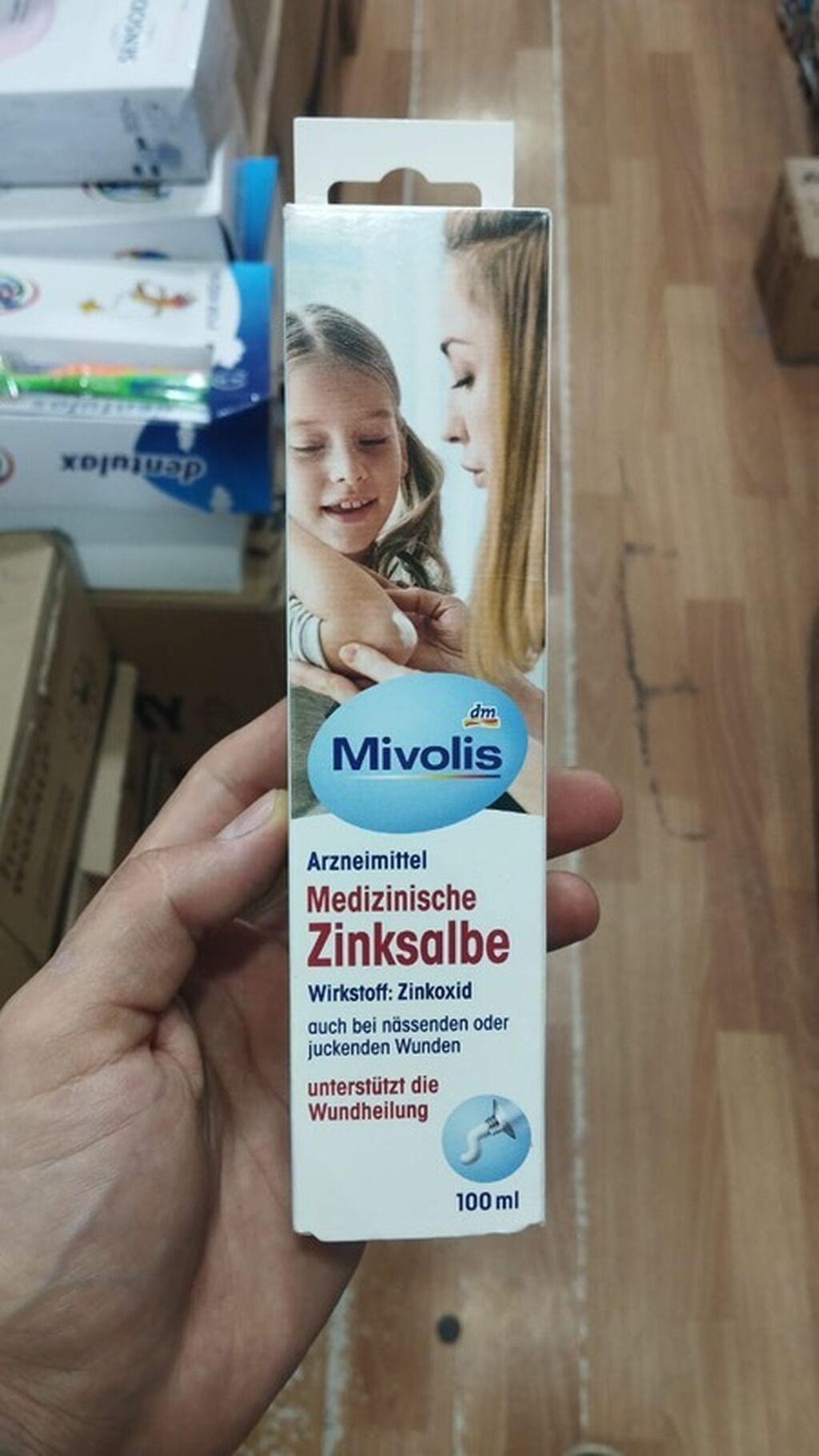 Məhsul: Mivolis Medizinische Zinksalbe – Sink mazı Həcm: 100 ml