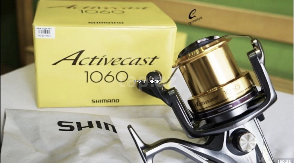 Balıqçılıq üçün dəst: Shimano Activecast 1060 fırlanan çarx + Siweida