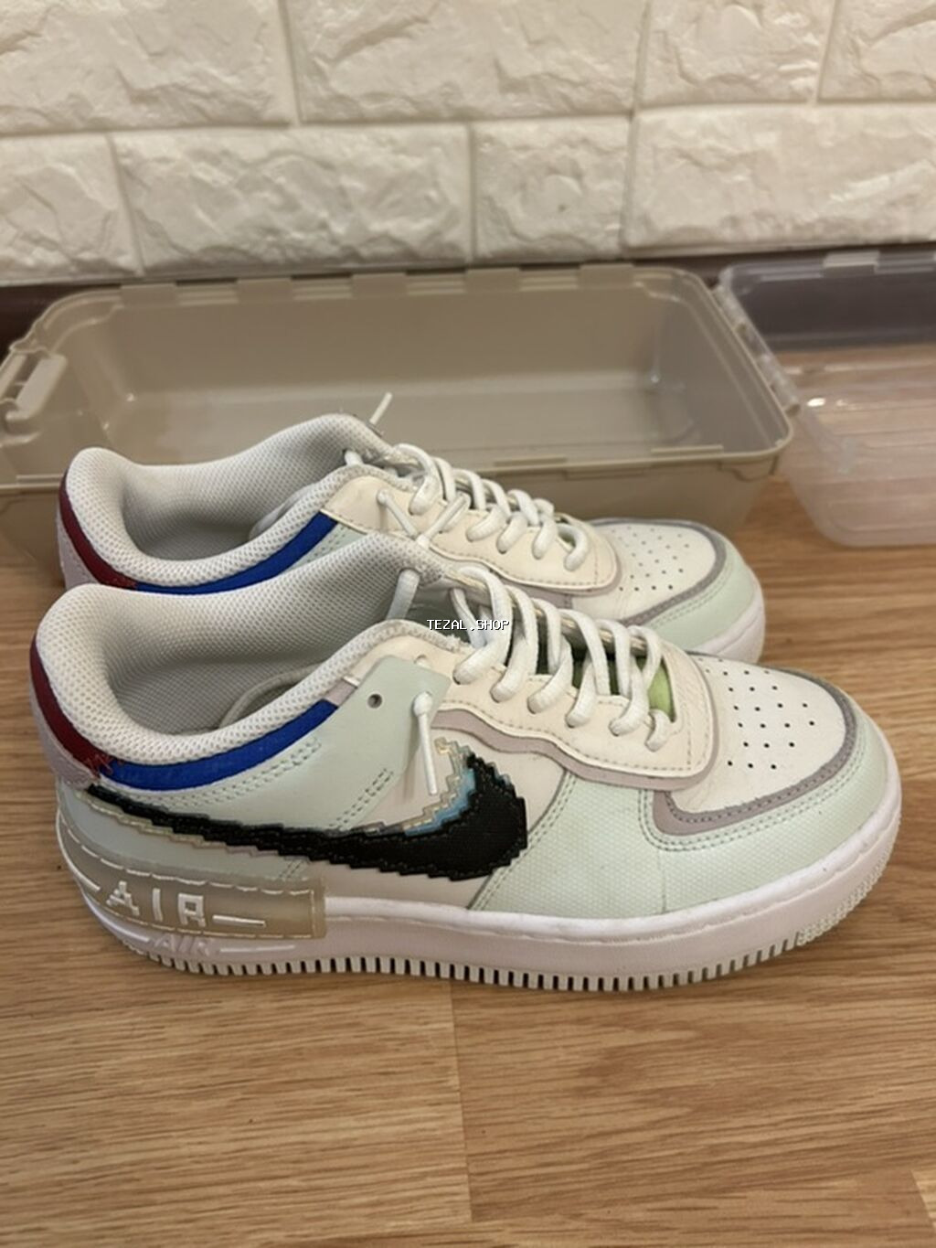 Nike, Ölçü: 37.5, rəng - Ağ, İşlənmiş