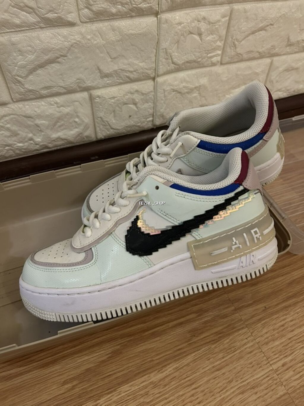 Nike, Ölçü: 37.5, rəng - Ağ, İşlənmiş - şəkil 2