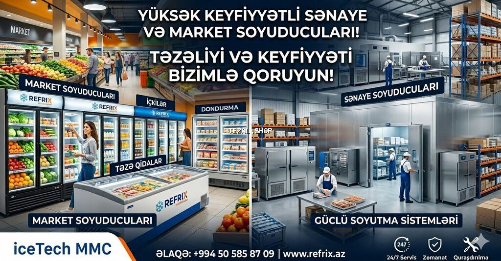 Məhsul/xidmət: Refriz və iqlimləndirmə həlləri, quraşdırma və peşəkar