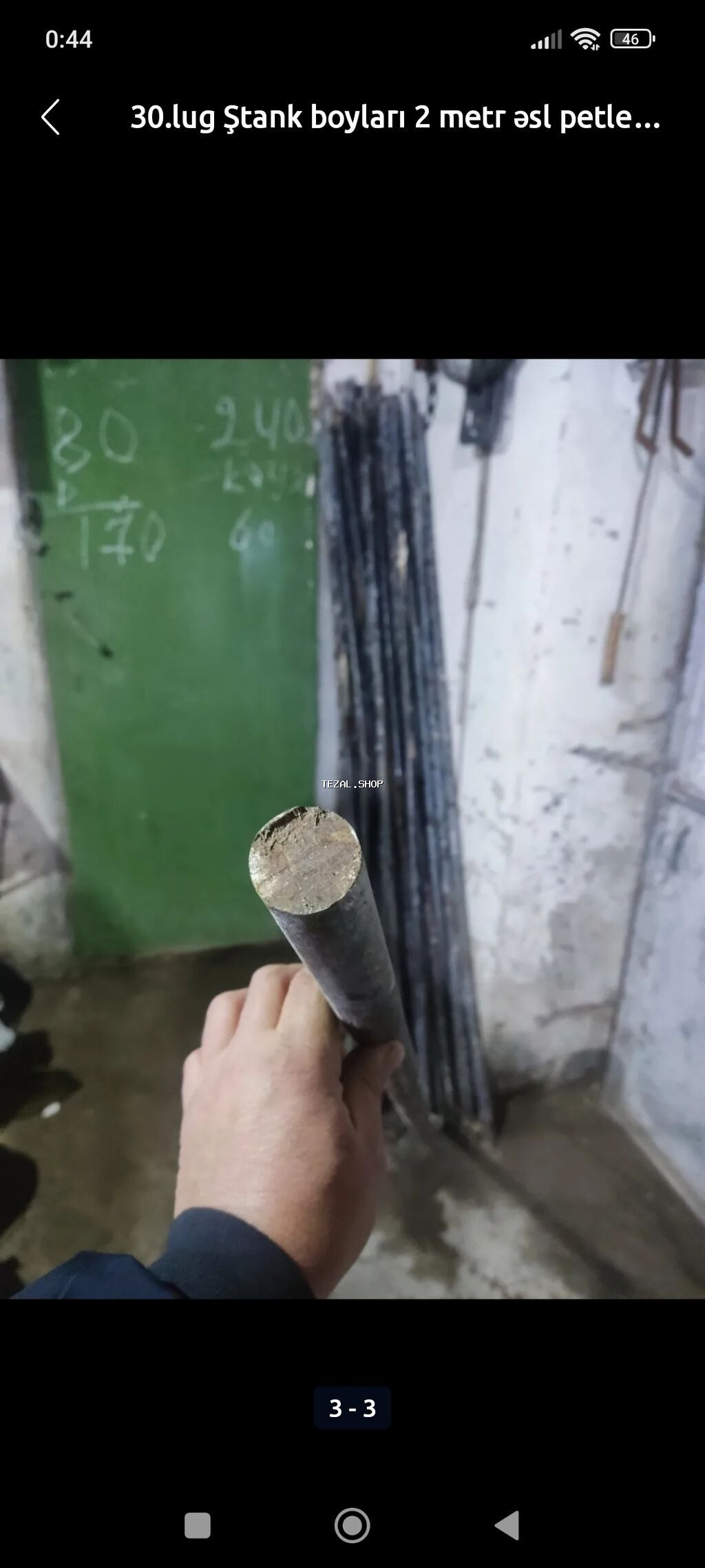 Dəmir balvanka 30 .lug boyu 2 .metir çox işlərdə istifadə etmək olar - şəkil 2