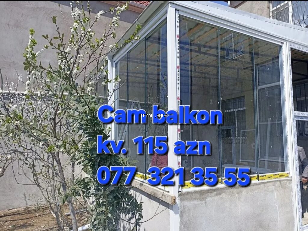 Cam balkon sistemləri – açıq məkanınızı işıqlı və qorunan sahəyə