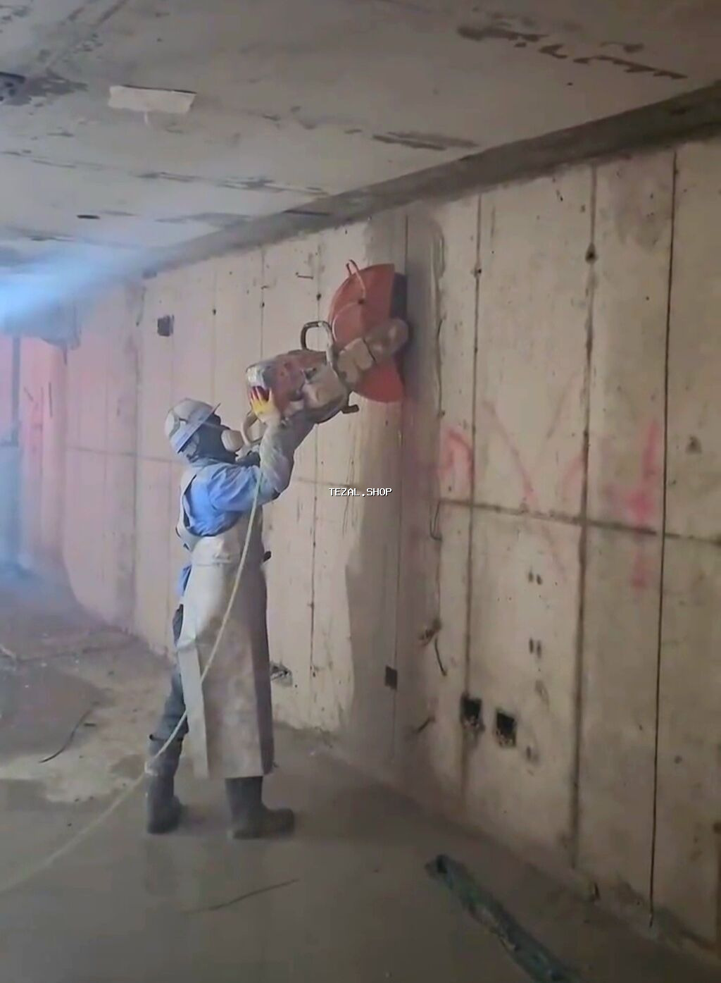 Betondan səssiz kəsim işləri Beton kəsmə deşmə xidməti beton kesen - şəkil 5