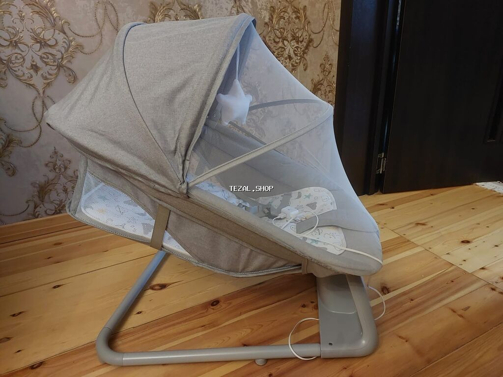 Oğlan və qız üçün, Beşik, Dəstsiz, Yellənmə mexanizm ilə - şəkil 3