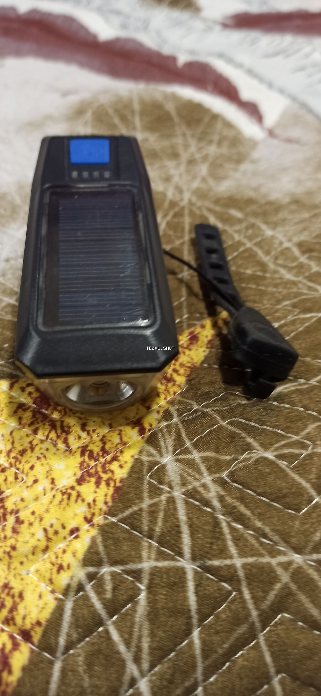 Velosiped üçün ön işıq və zəng – günəş enerjisi ilə doldurulan. Eynisi - şəkil 3