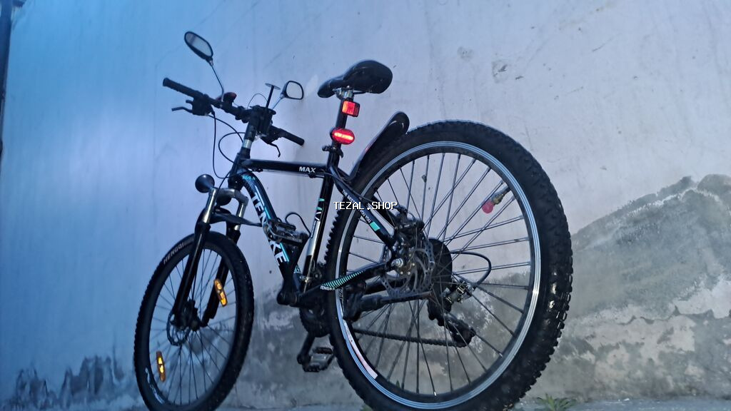 Tengke MAX dağ velosipedi - Güclü polad/alüminium qarışığı çərçivə - şəkil 2