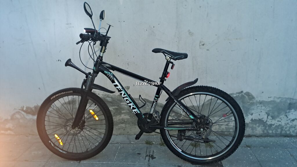 Tengke MAX dağ velosipedi - Güclü polad/alüminium qarışığı çərçivə - şəkil 4