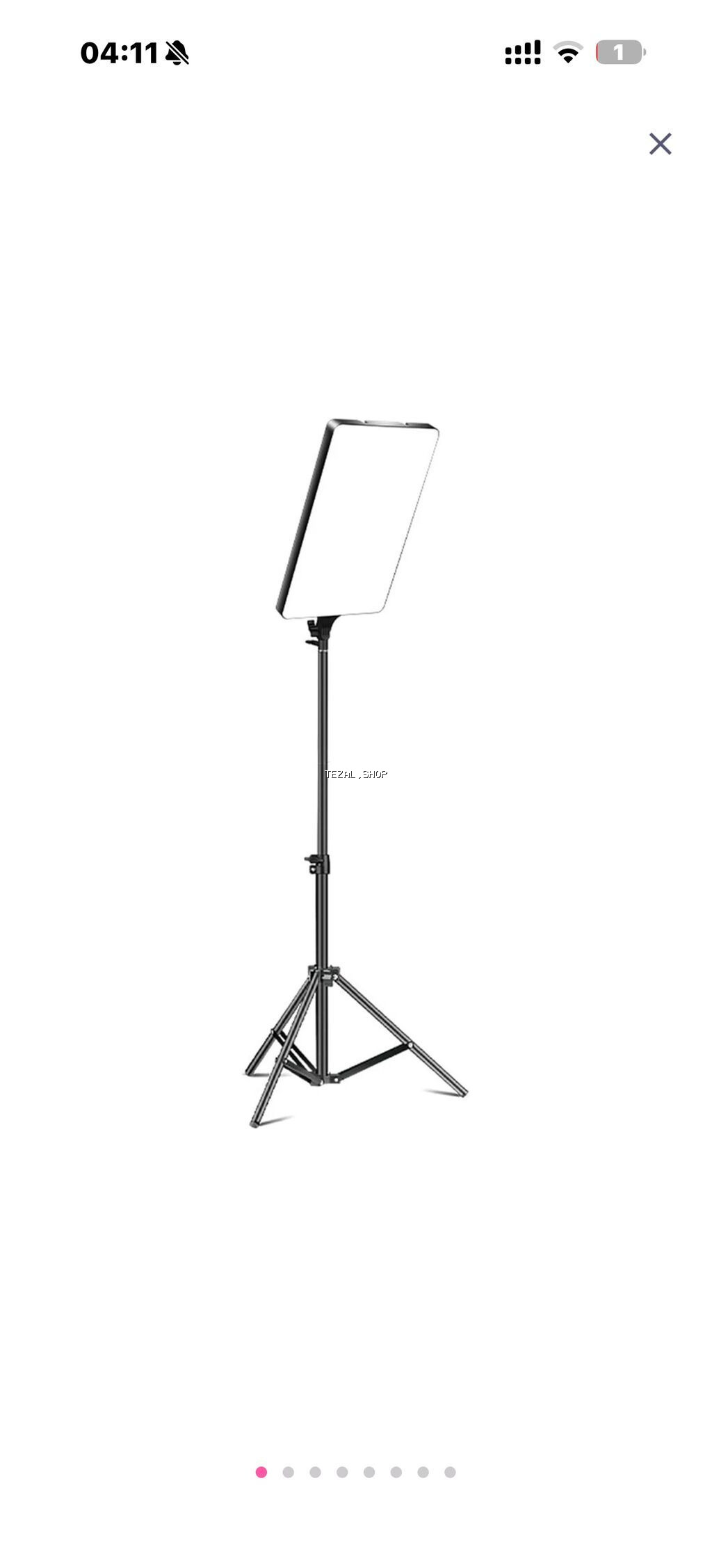 PM-60 RGB LED işıqlandırıcı foto çəkiliş zamanı keyfiyyətli və parlaq