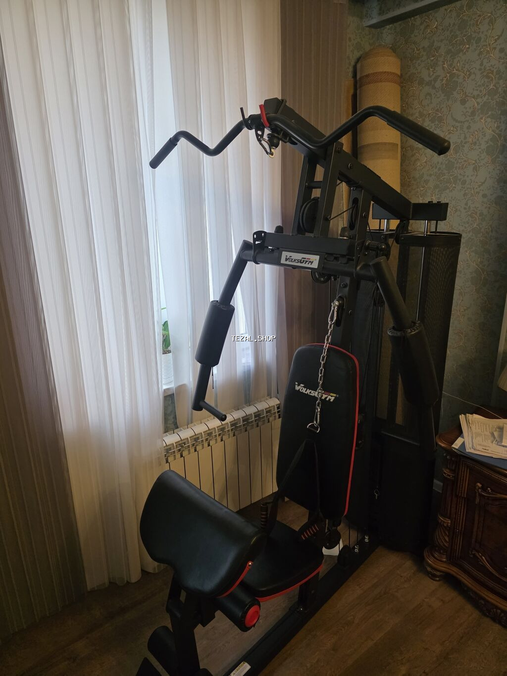 VolksGym çoxfunksiyalı ev trenajoru - Tam bədən məşqləri üçün - şəkil 2