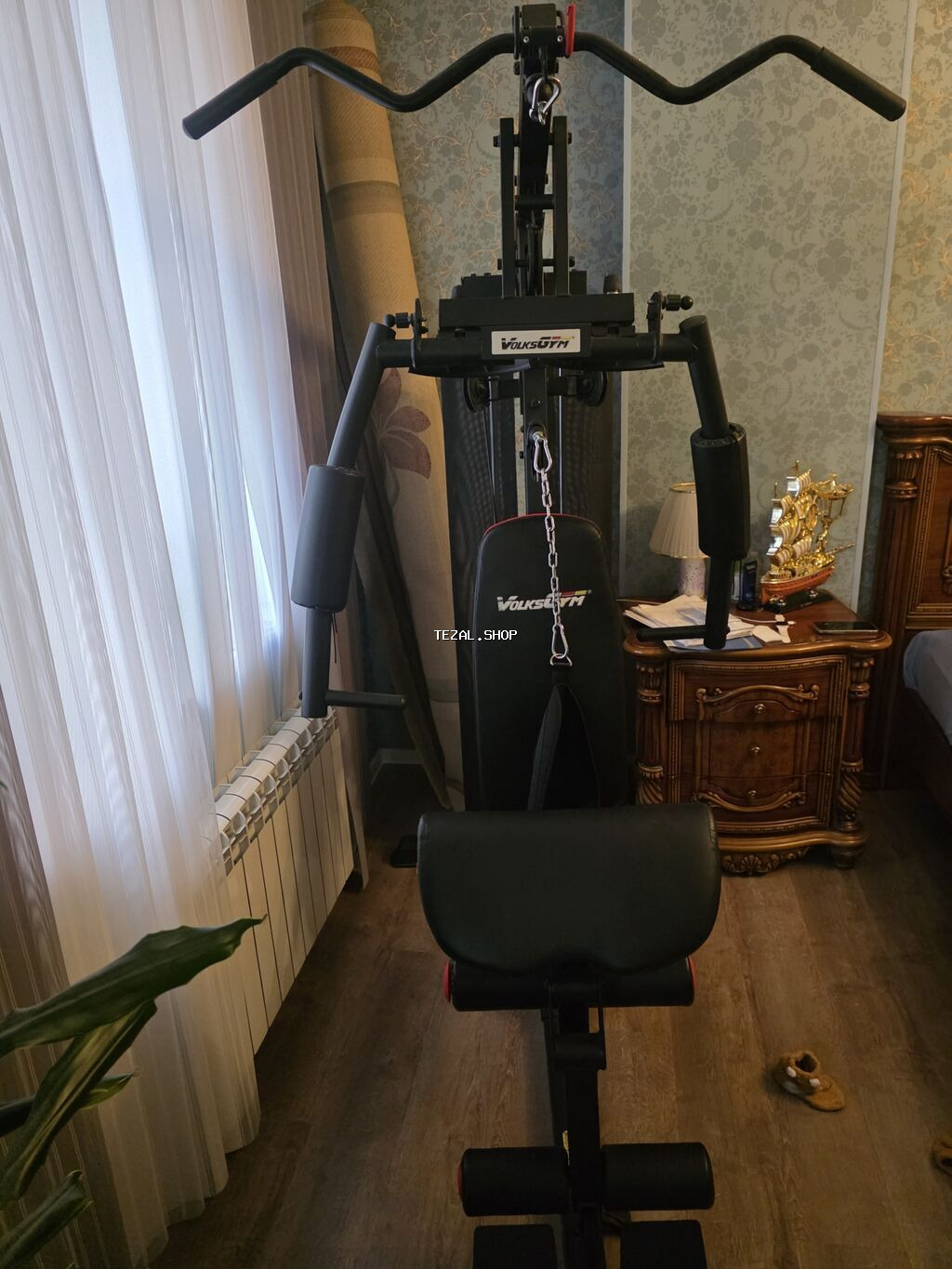 VolksGym çoxfunksiyalı ev trenajoru - Tam bədən məşqləri üçün - şəkil 3