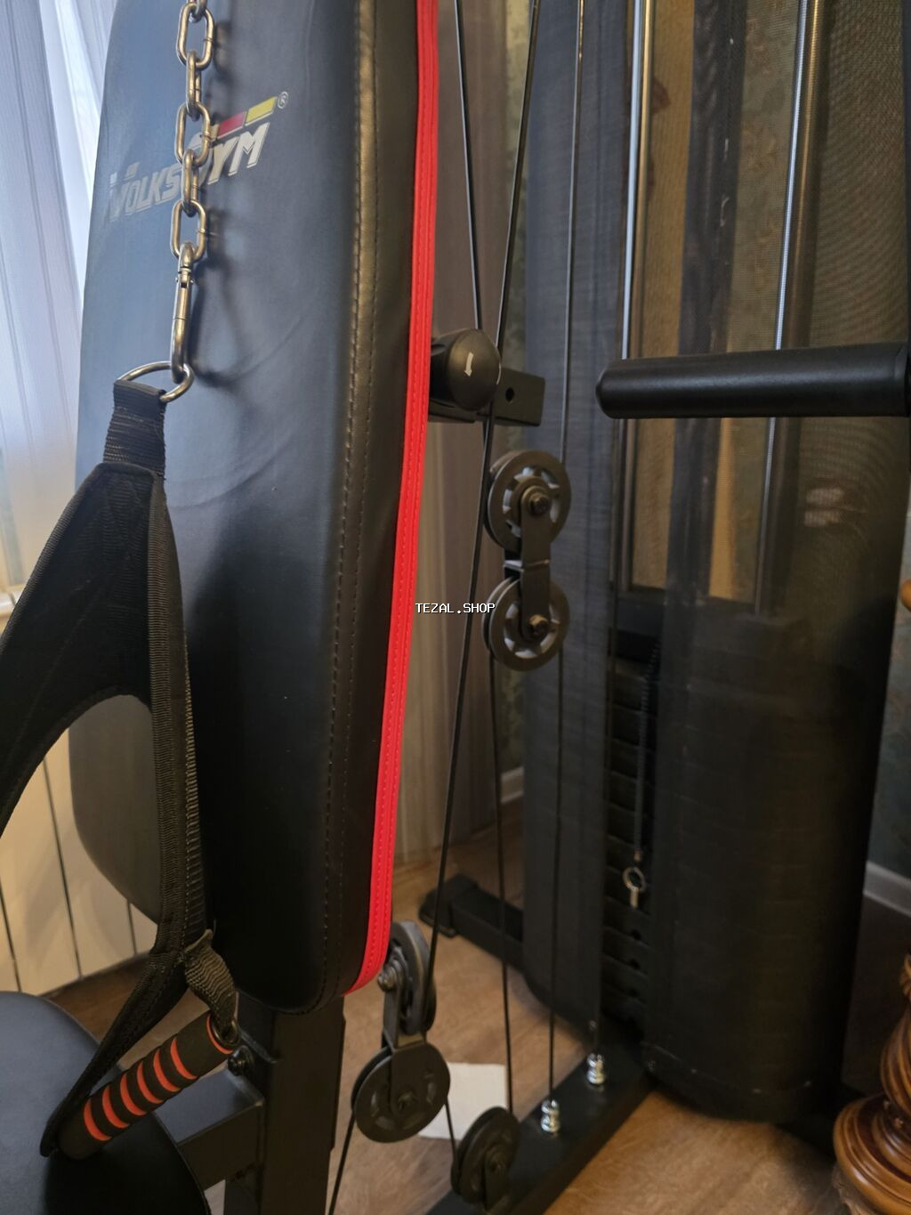 VolksGym çoxfunksiyalı ev trenajoru - Tam bədən məşqləri üçün - şəkil 4