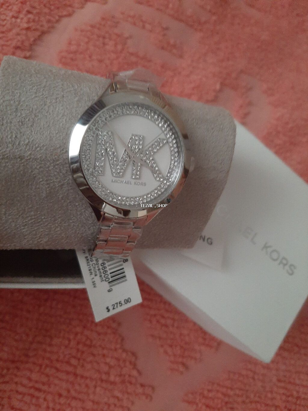 Yeni, Qol saatı, Michael Kors, rəng - Gümüşü