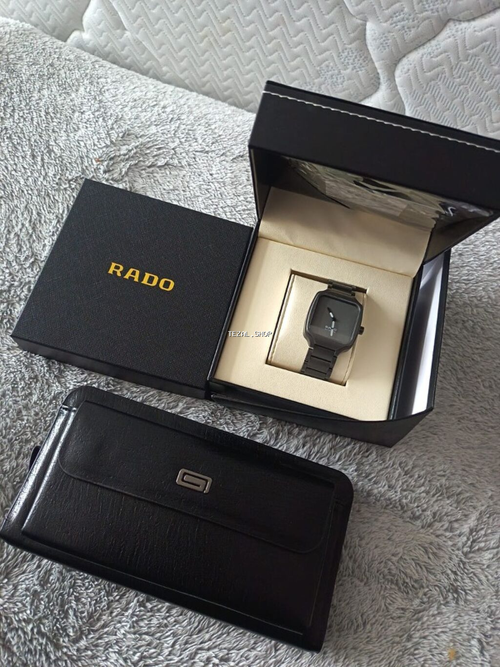 Klassik Saat dəsti, rəng - Boz