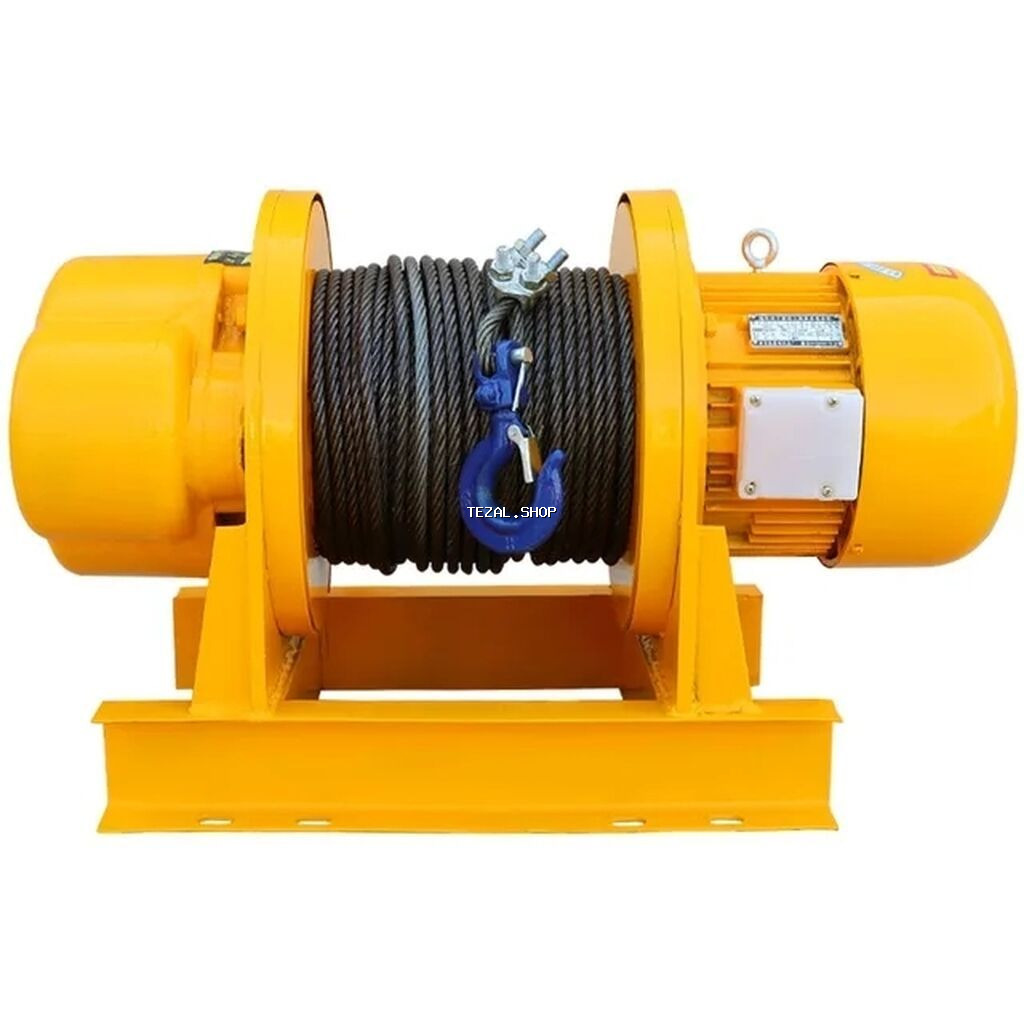 Telfer 2 ton 60 metr trosu var 380V ilə işləyir Çox keyfiyyətli