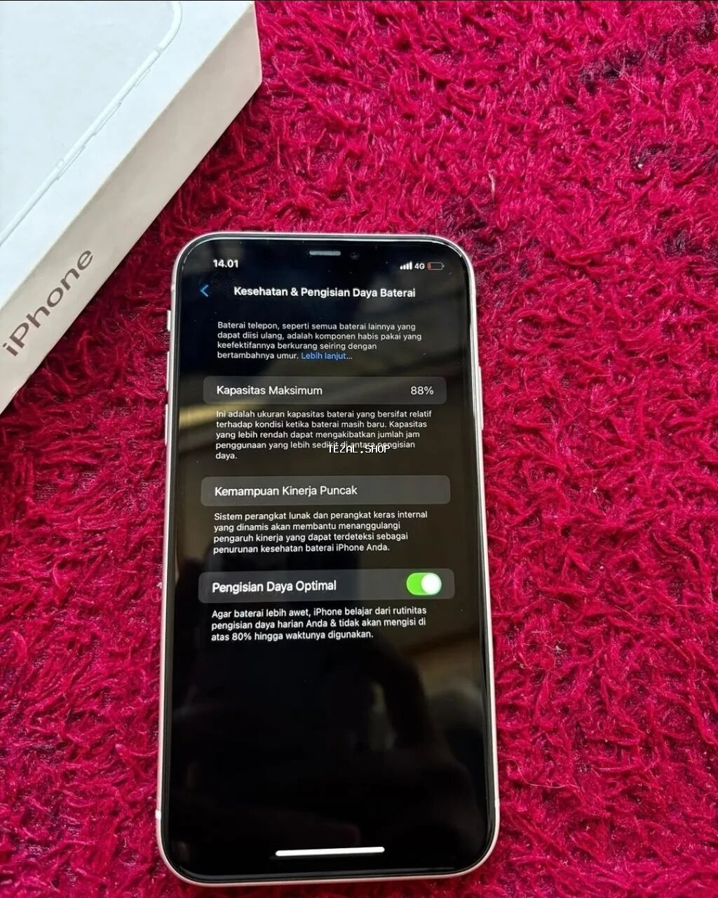 IPhone 11, 64 GB, Ağ - şəkil 4