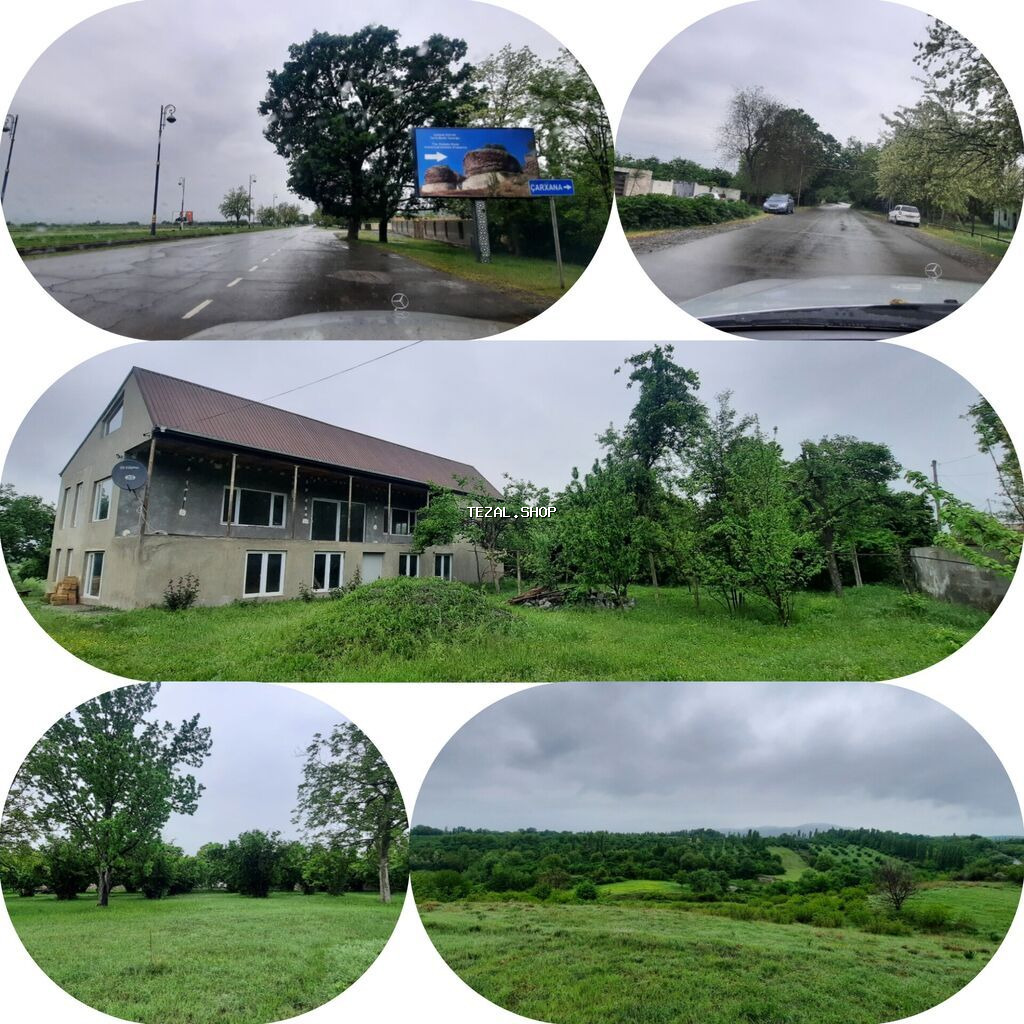 Qəbələ, 400 kv. m, 6 otaqlı, Hovuzlu, Qaz, İşıq, Su