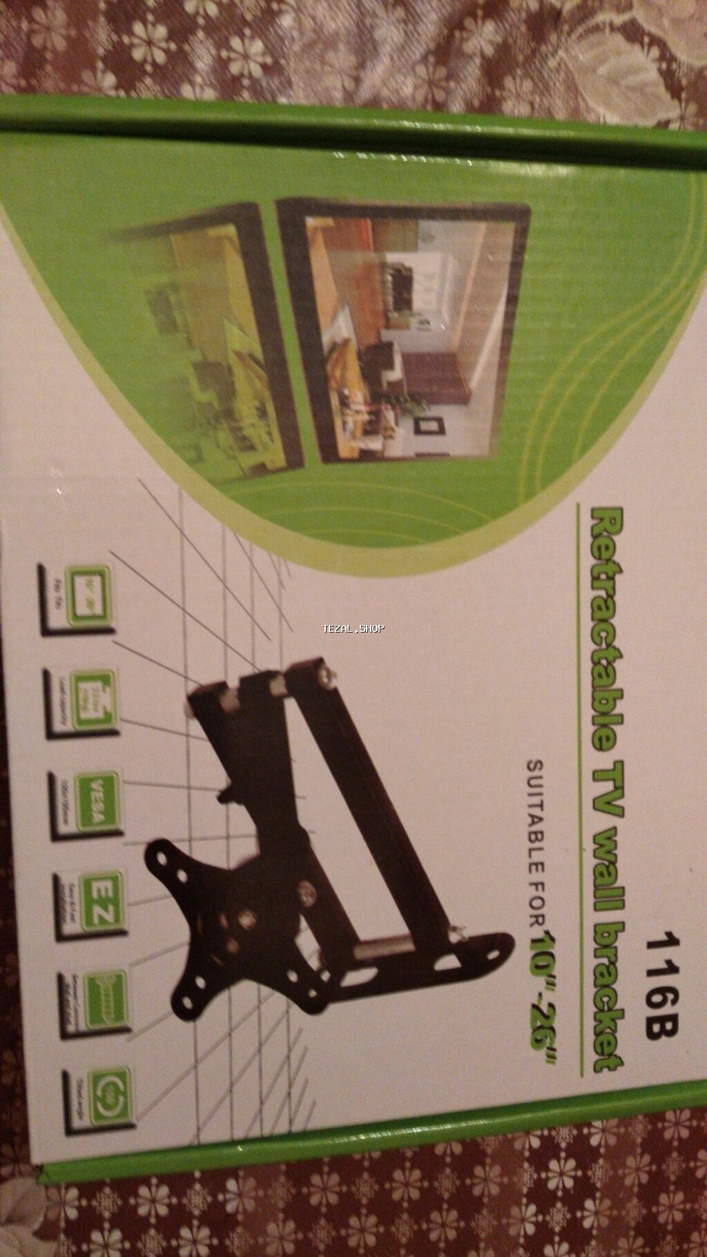 Televizor kronsteynleri(televizor asilqanlari) Zavod istehsali. En - şəkil 3