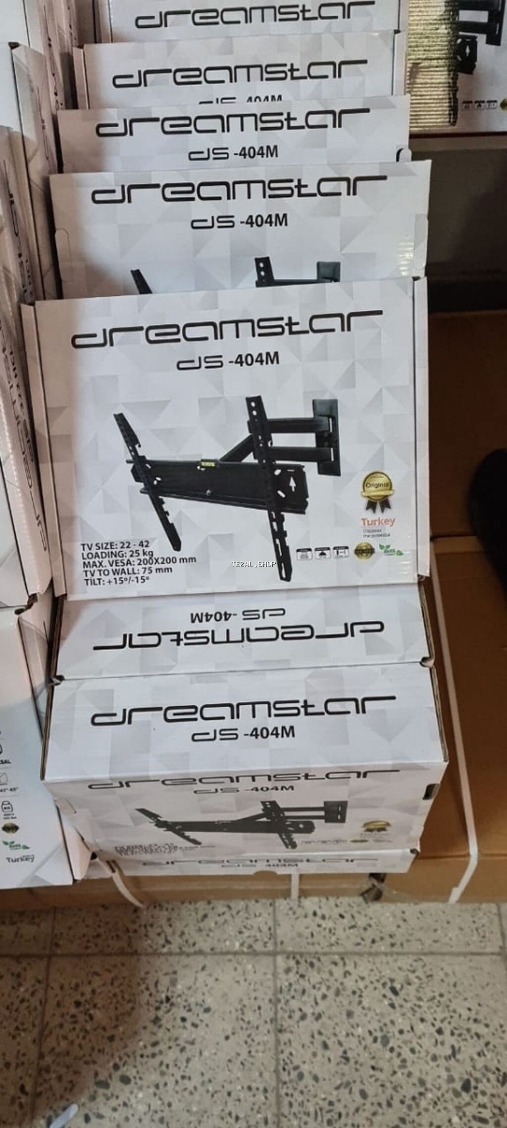 Televizor kronsteynleri(televizor asilqanlari) Zavod istehsali. En - şəkil 5