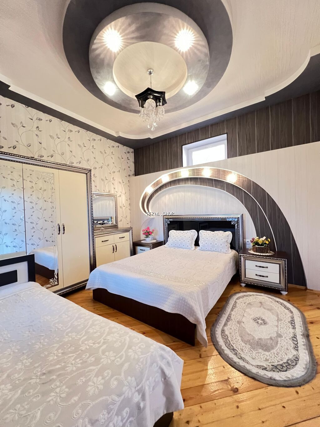 400 kv. m, 4 otaqlı, Qaz, İşıq, Su - şəkil 4