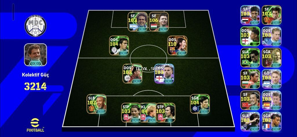 EFootball hesabı, Turk server gunde 6 reklam gelir. - Oyunda - şəkil 2