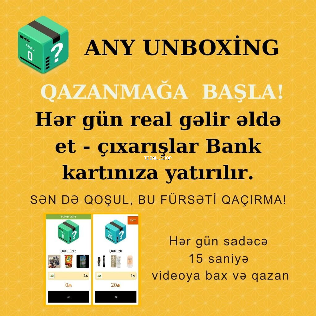 Any Unboxing – onlayn reklam və gəlir platforması Xidmətin mahiyyəti - şəkil 4