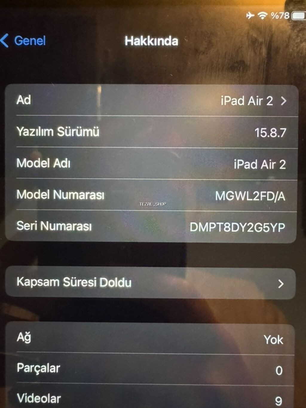 İşlənmiş Apple iPad Air 2, 9,7", 128 GB, Pulsuz çatdırılma - şəkil 2