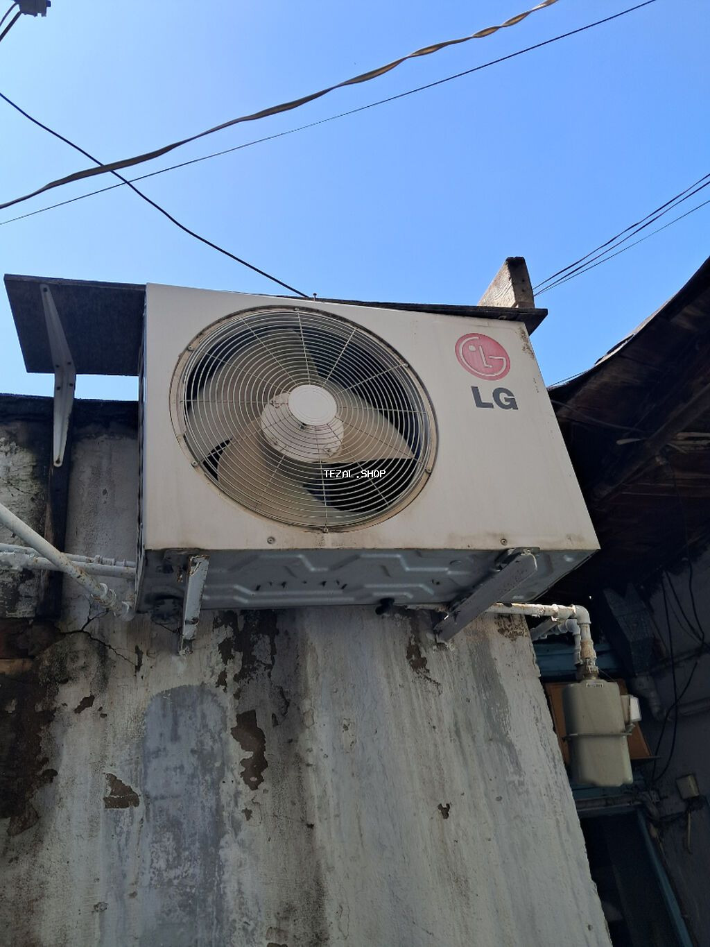 Kondisioner LG, İşlənmiş, 70-80 kv. m, Xarici blok, Kredit yoxdur - şəkil 3