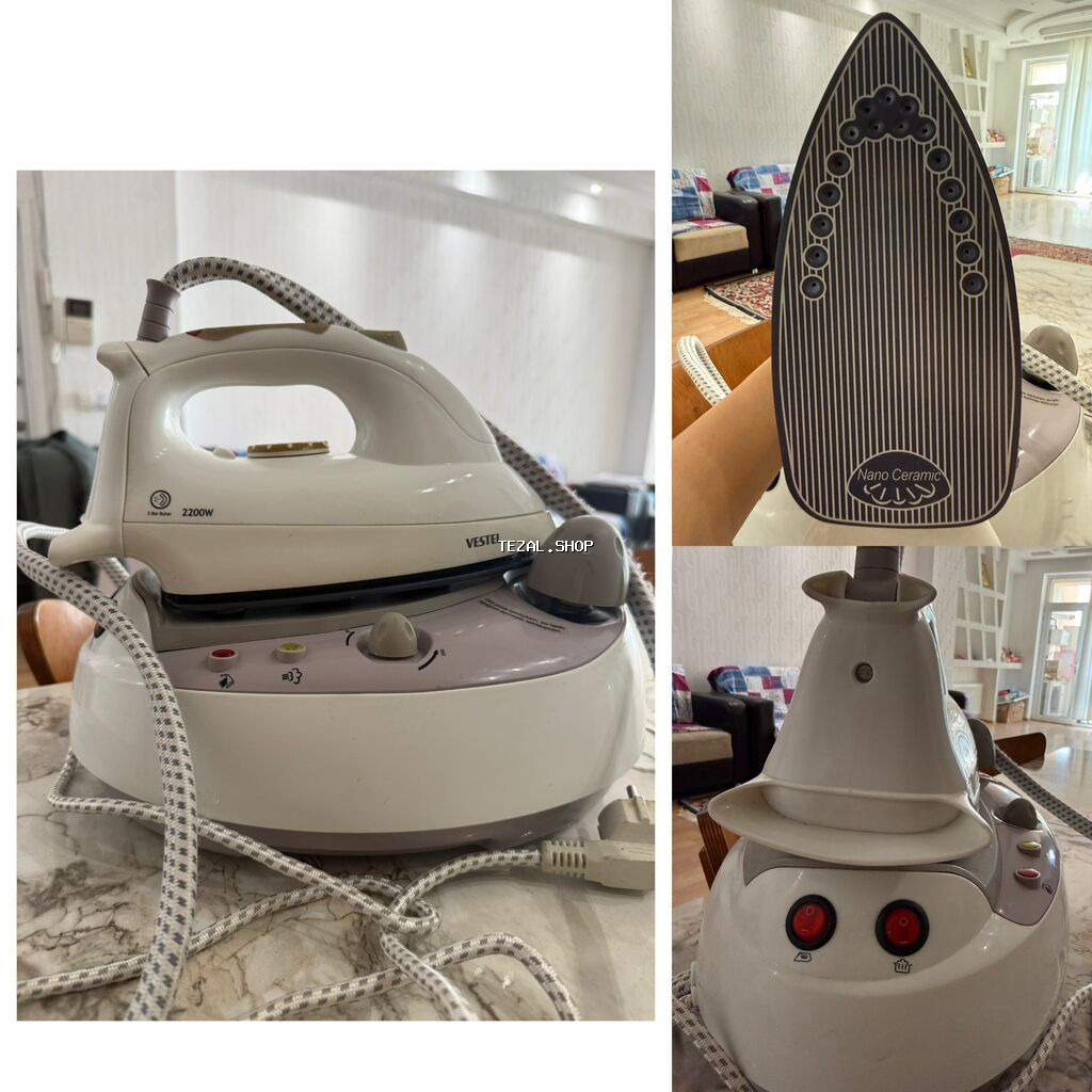 Profesional buxar qazanlı ütü Vestel marka magazada 400 azndir qeti