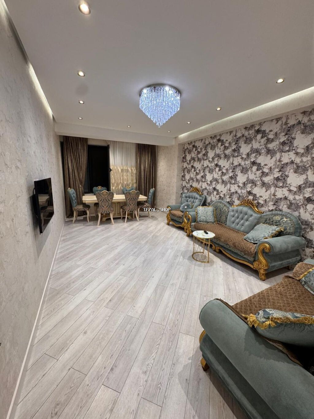 Kirayə: Daxili interyer üçün tam hazırlanmış mebel dəsti Mənzil 7 ci