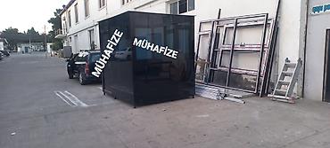 Qara Şüşəli BUTKA 155x200/Kabin / Kiosk – Hazır 💼 Satış • Ofis • - şəkil 2