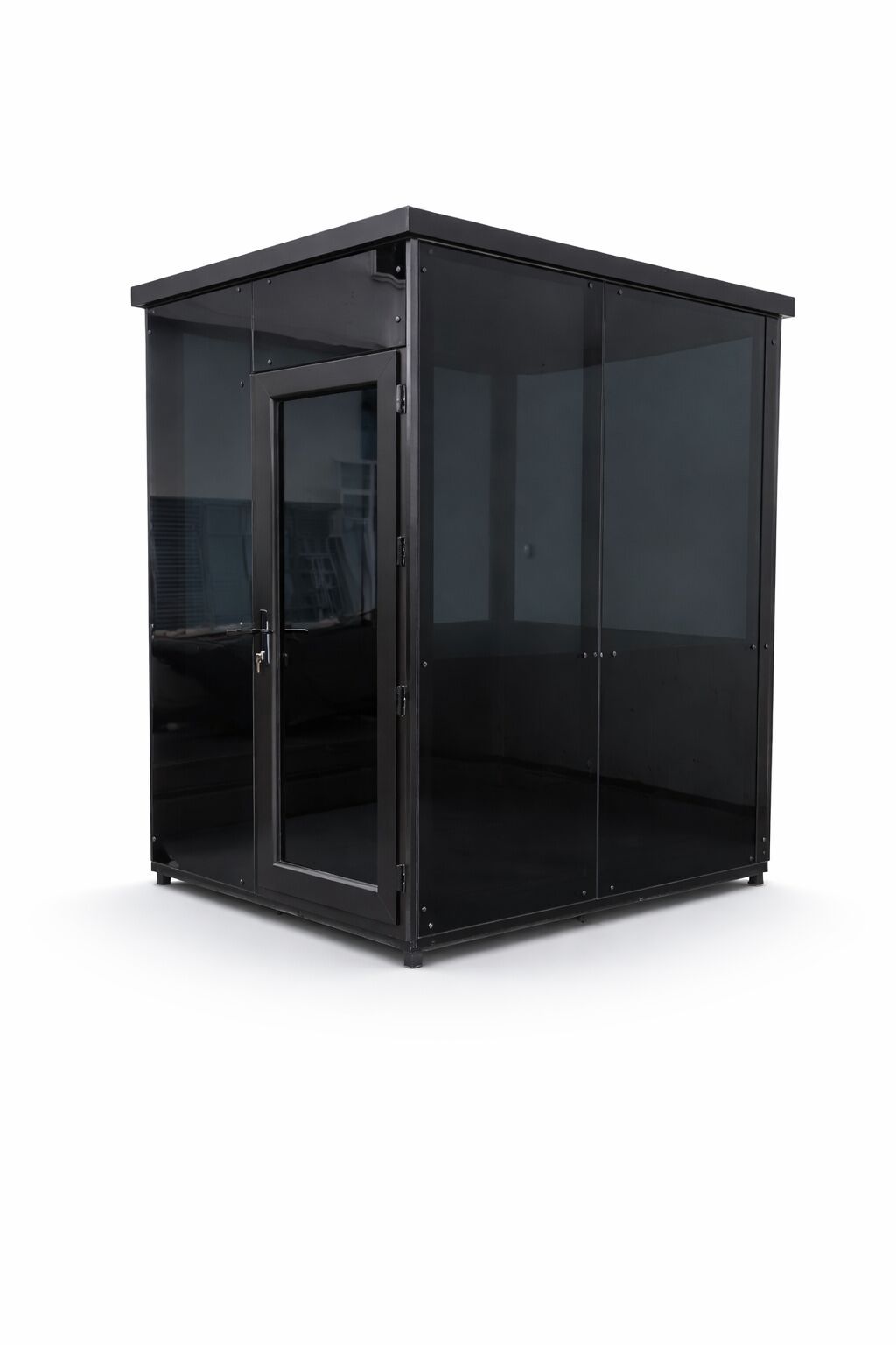 Qara Şüşəli BUTKA 155x200/Kabin / Kiosk – Hazır 💼 Satış • Ofis •