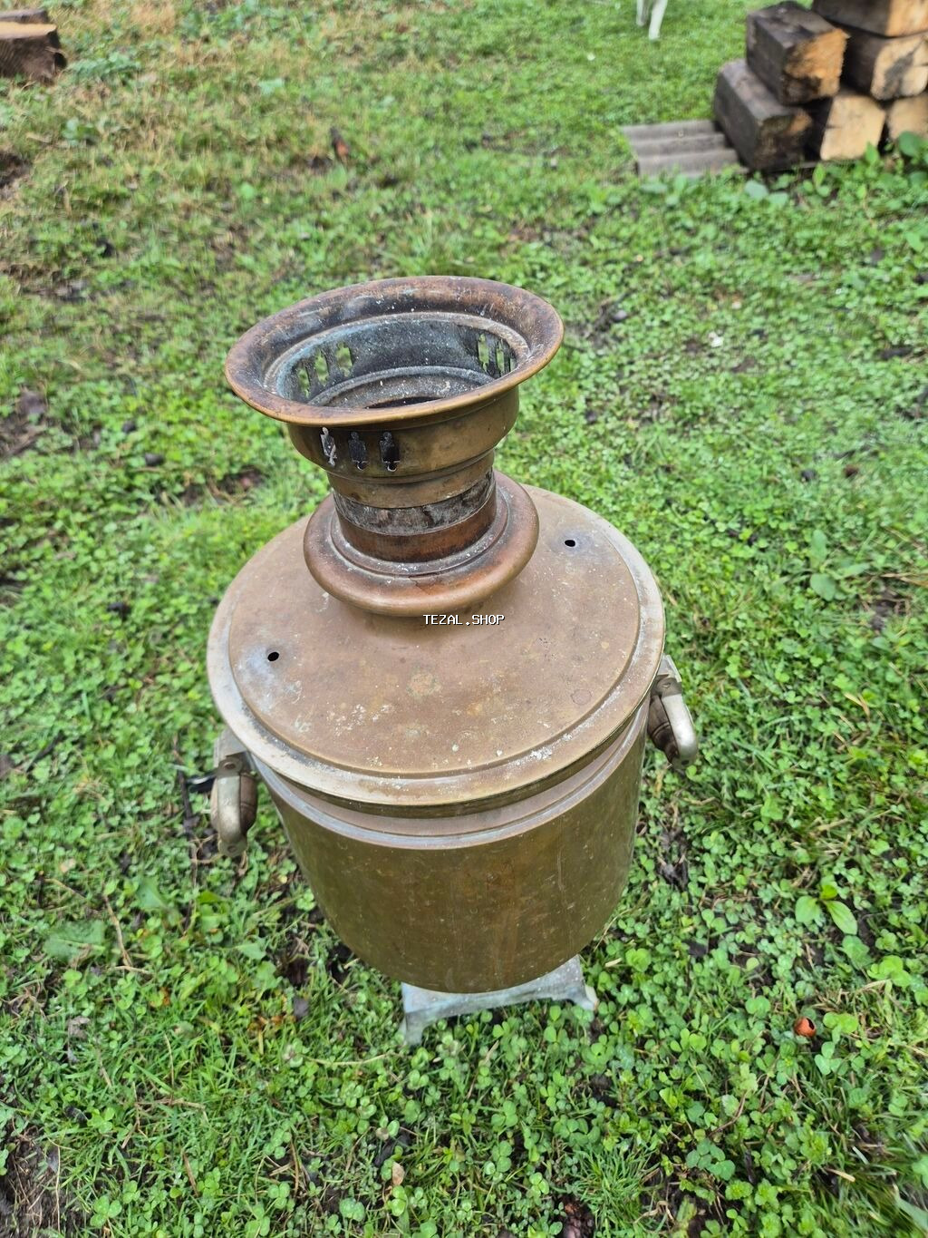 İşlənmiş Od Samovar, 10 l, Ünvandan götürmə, Pulsuz çatdırılma - şəkil 2