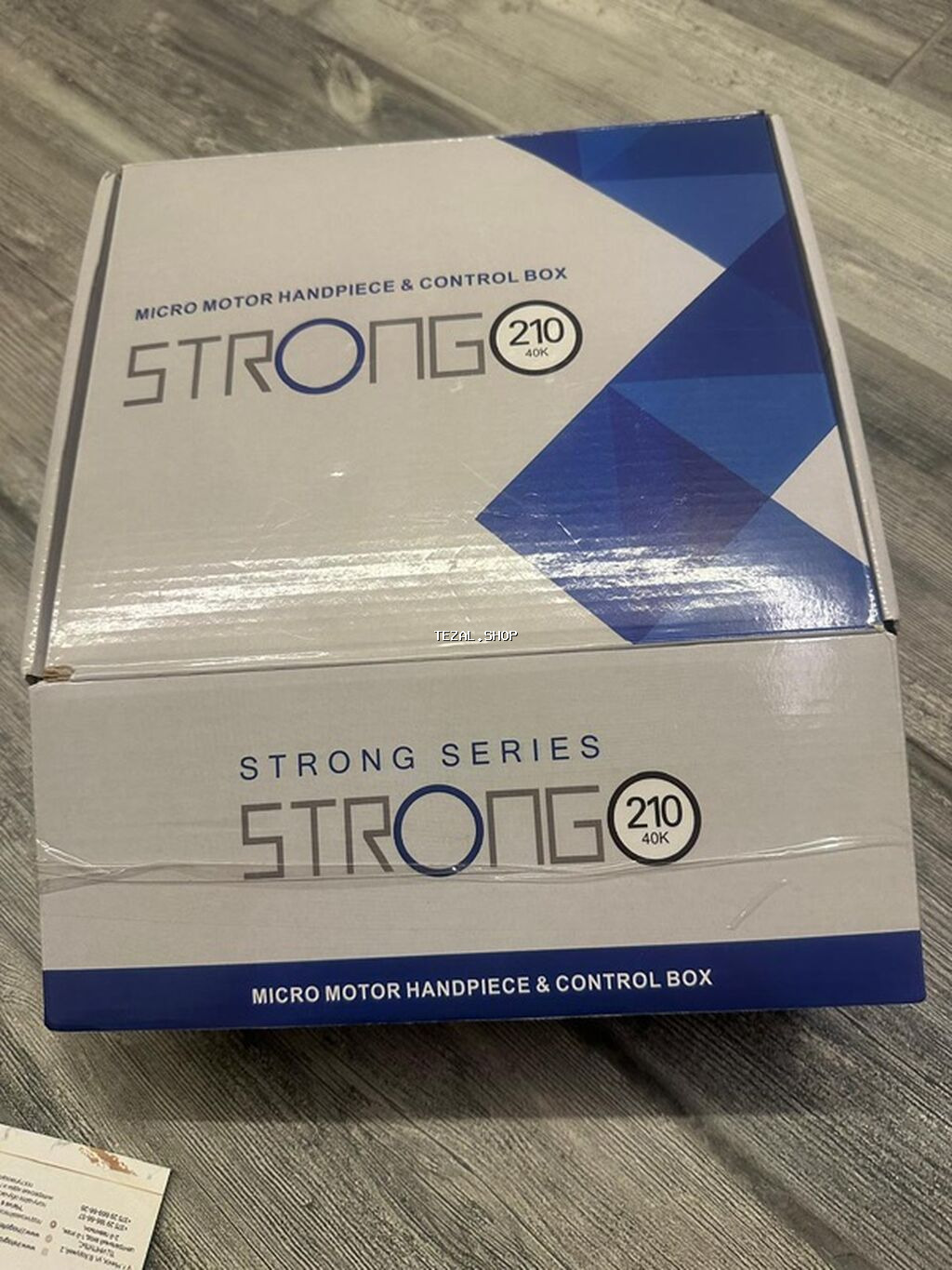 Manikür-pedikür üçün peşəkar dəst Komplekt: - Strong 210 mikromotor - şəkil 3