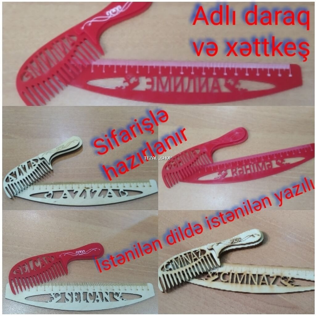 Adlı xətkeşlər, Adlı daraq, adlı güzgü. İstifadəçinin bütün elanlarına - şəkil 2