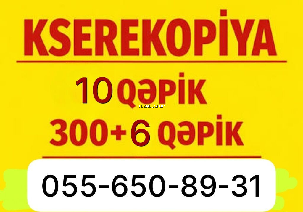 Fotoşəkil və kserokopiya xidmətləri - Şəkillərin yüksək səviyyədə - şəkil 2