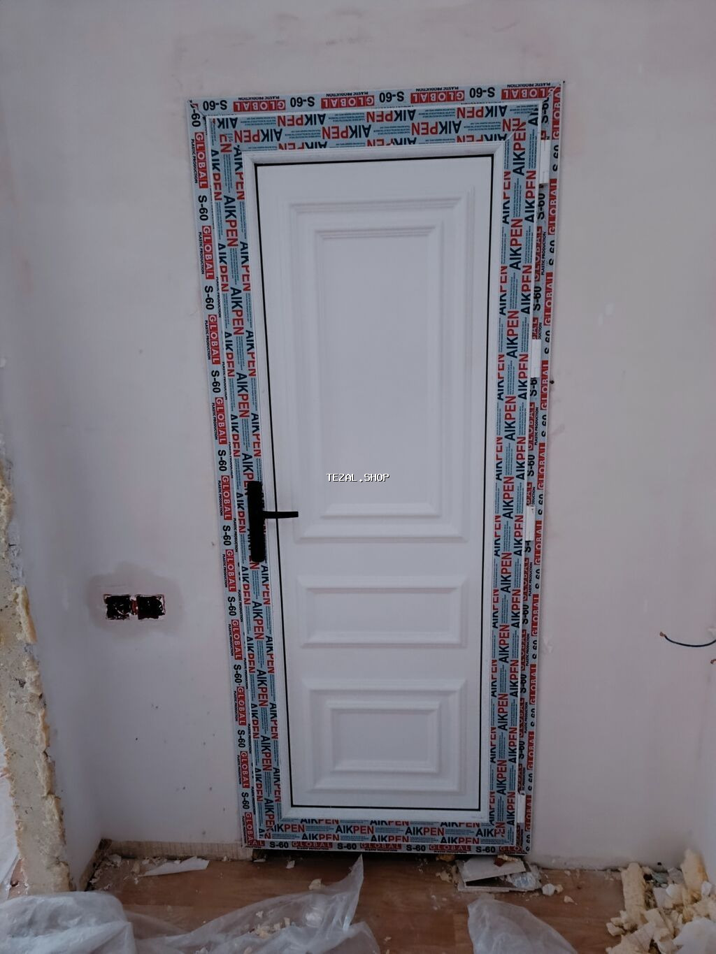 Yeni Plastik qapı 80x200 sm Zəmanətli, Ödənişli quraşdırma, Ödənişli çatdırılma - şəkil 3