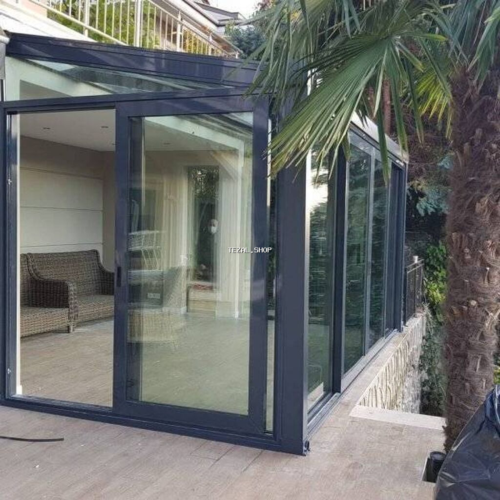 Alüminium HBŞB sistemi - Minimalist dizaynlı, iri formatlı