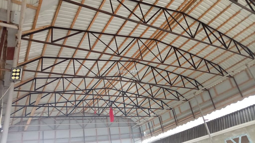 Metal və taxta karkaslı dam örtükləri və talvarların hazırlanması