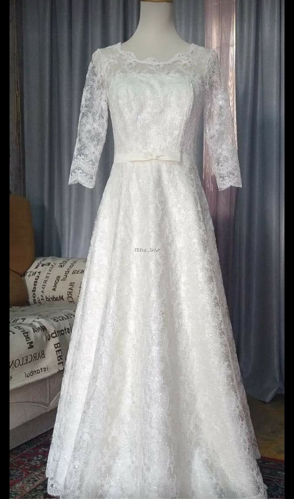 Gelinlik paltari. Çox yaxşi veziyyetde. Ölçüsü M, hündür olmayan