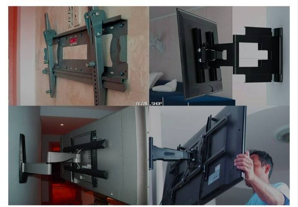 📺Televizor montajı.🛠️Hər növ Kronşteynlərin və monitorların divara - şəkil 2