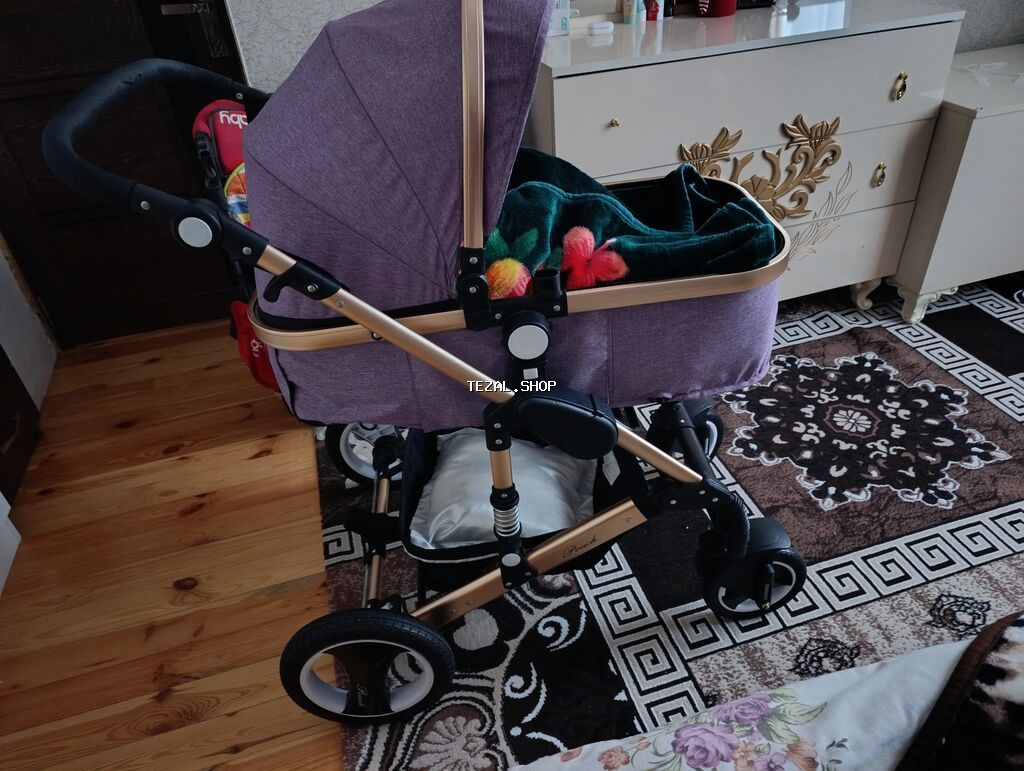 Çıxarıla bilən beşikli araba, Yeni, Yaş: 1-6 ay - şəkil 3