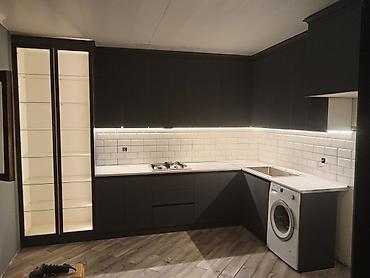 Sifarişlə mətbəx dəsti, Özü çəkən petlələr, Sadə laminat, Kredit yoxdur - şəkil 3