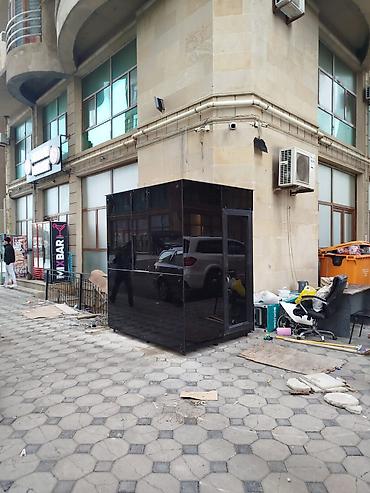 Qara Şüşəli BUTKA Kabin / Kiosk – Hazır 💼 Satış • Ofis • Mühafizə üçün - şəkil 3