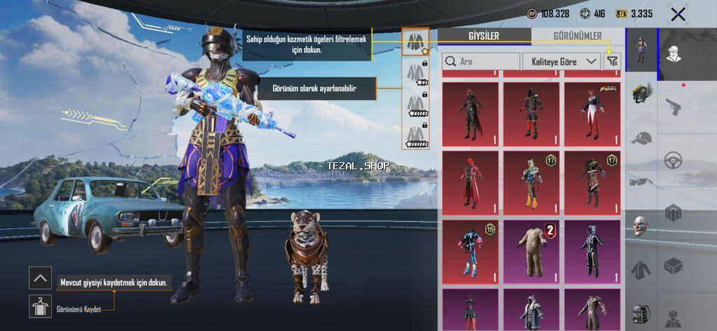 PUBG Mobile hesabı – zəngin kolleksiya və laboratoriya silahları - - şəkil 5