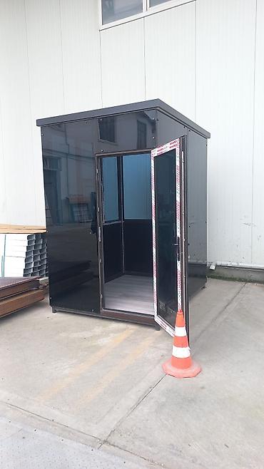 Objekt: Mühafizə və ya kassir üçün mobil post/kiosk kabinəsi Təsvir - şəkil 4